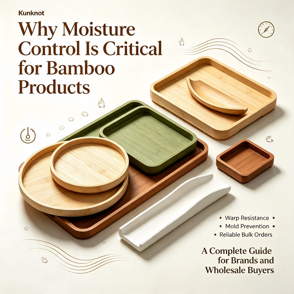 Why Moisture Control Is Critical for Bamboo Products: A Complete Guide for Brands and Wholesale Buyers