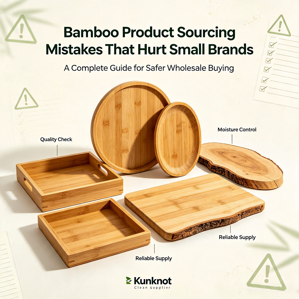 Bamboo Product Sourcing Mistakes That Hurt Small Brands: A Complete Guide for Safer Wholesale Buying