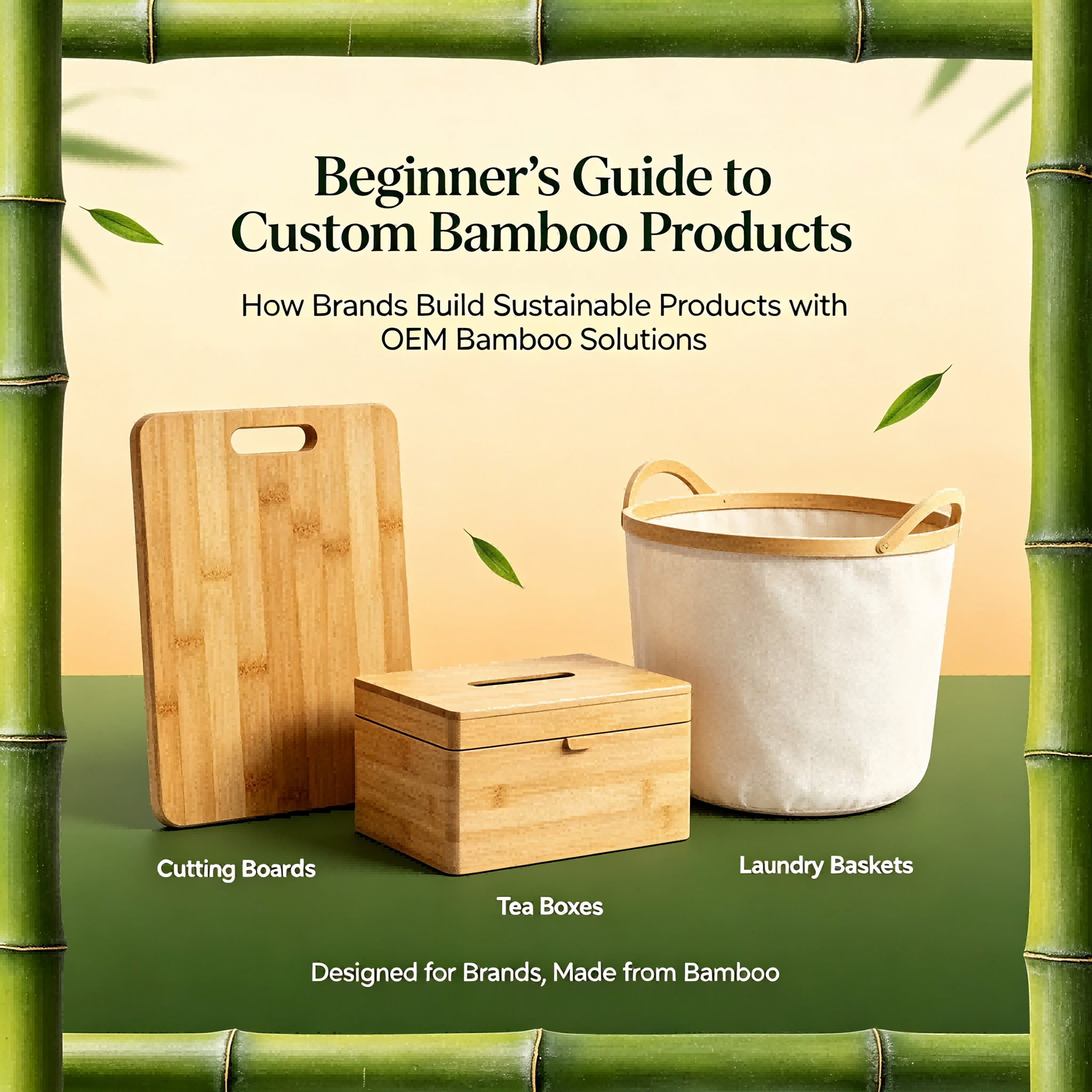 Beginner’s Guide to Custom Bamboo Products: How Brands Build Sustainable Products with OEM Bamboo Solutions - Kunknot