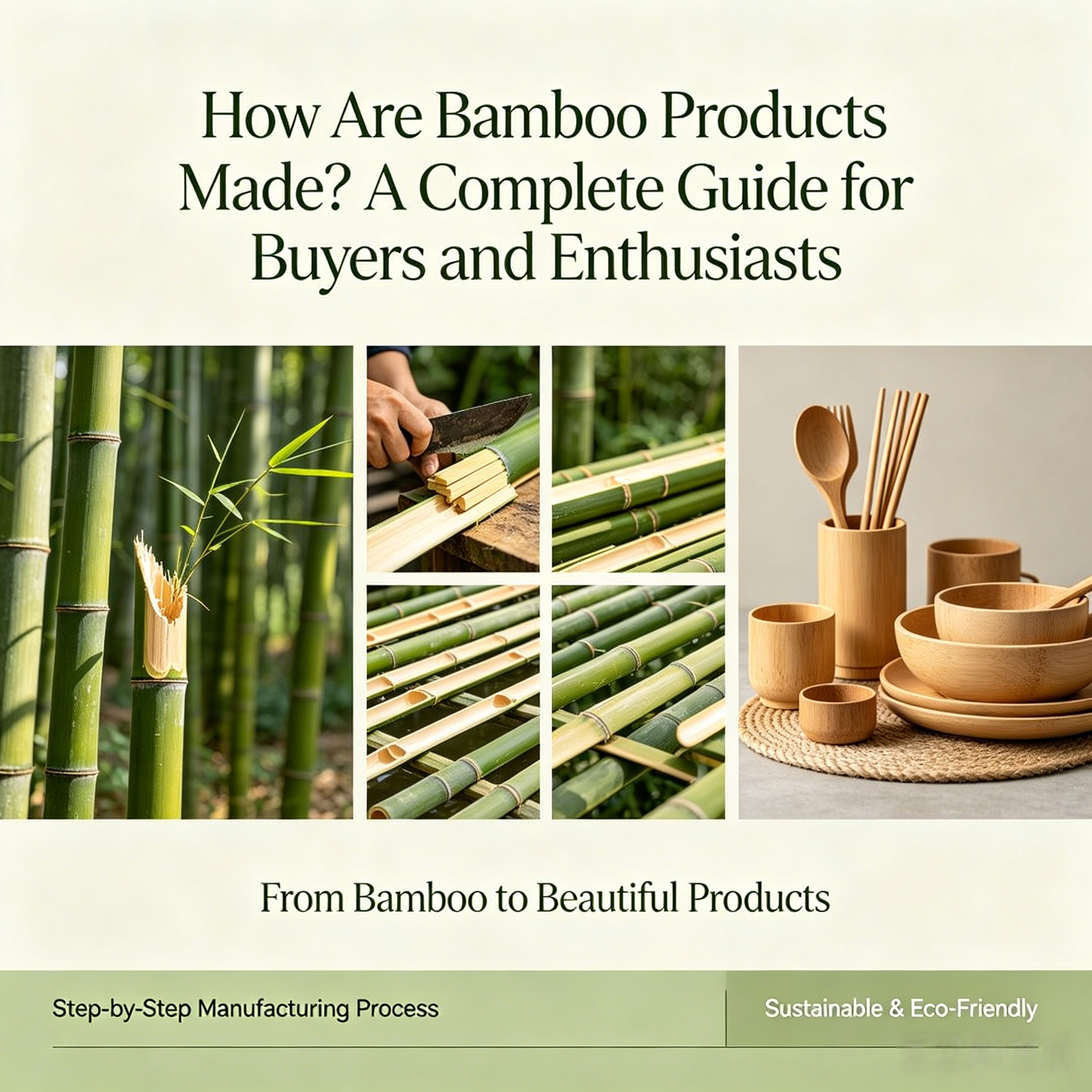 How Are Bamboo Products Made? A Complete Guide for Buyers and Enthusiasts