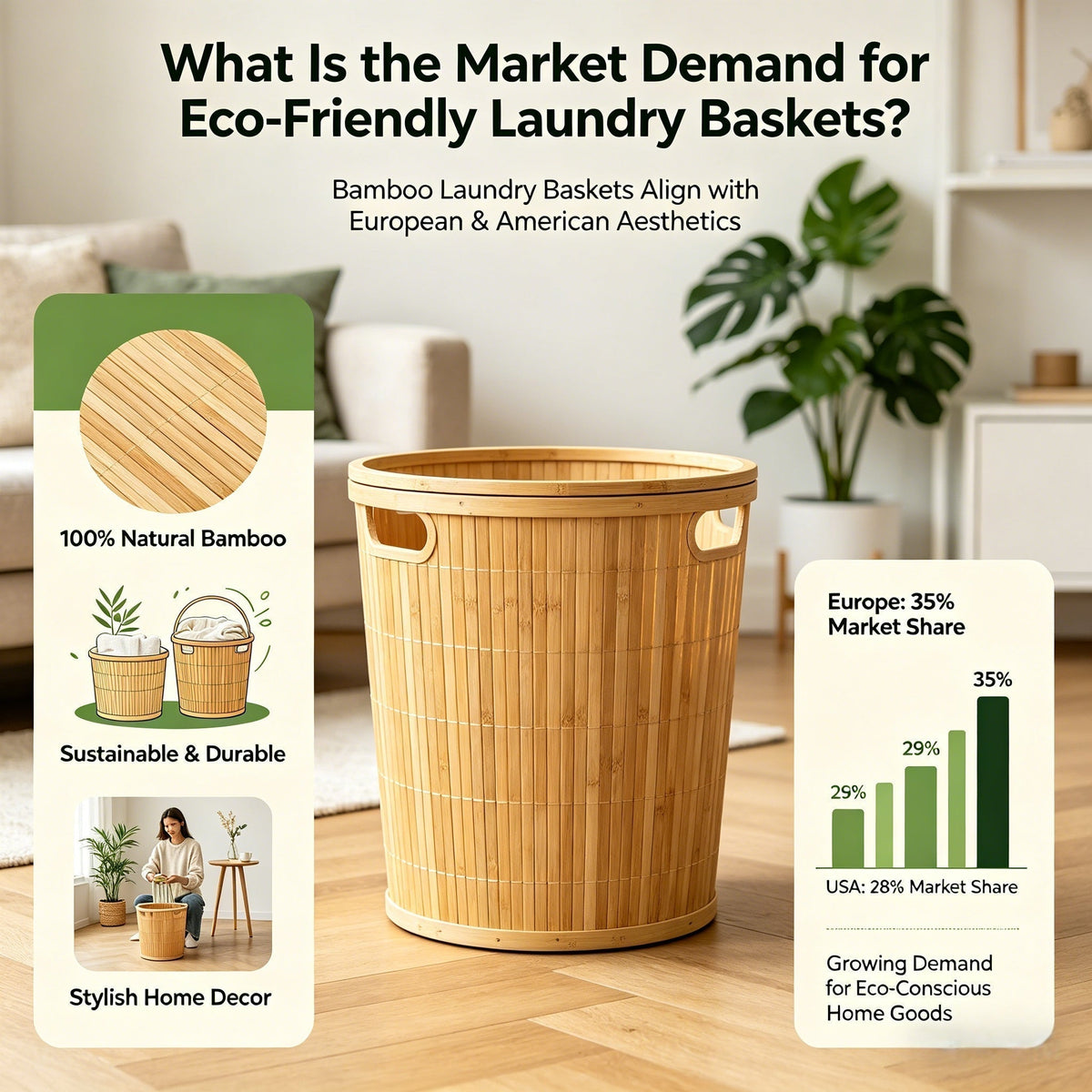 What Is the Market Demand for Eco-Friendly Laundry Baskets? - Kunknot