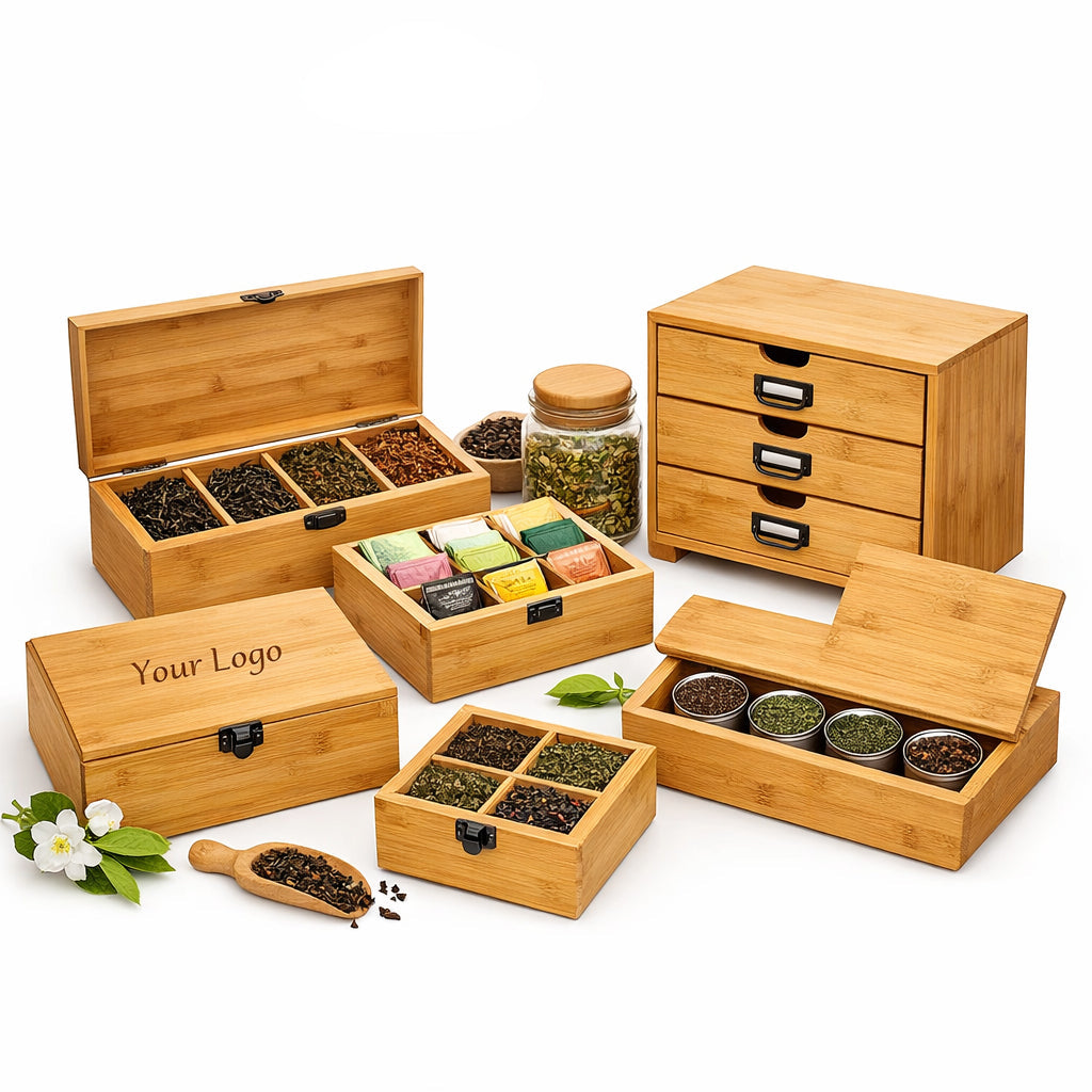 bamboo tea boxes wholesale