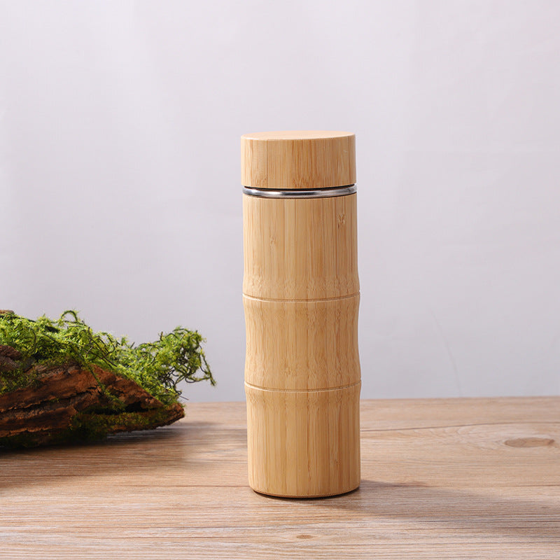 Wholesale Bamboo Thermos Bottles & Coffee Mugs with Custom Logo