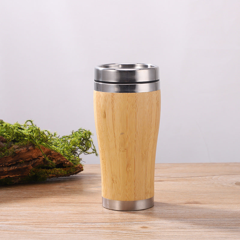 Wholesale Bamboo Thermos Bottles & Coffee Mugs with Custom Logo