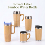 Private Label Bamboo Water Bottle