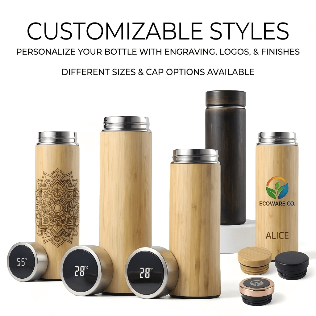Bamboo Insulated Bottles Wholesale Price - Kunknot