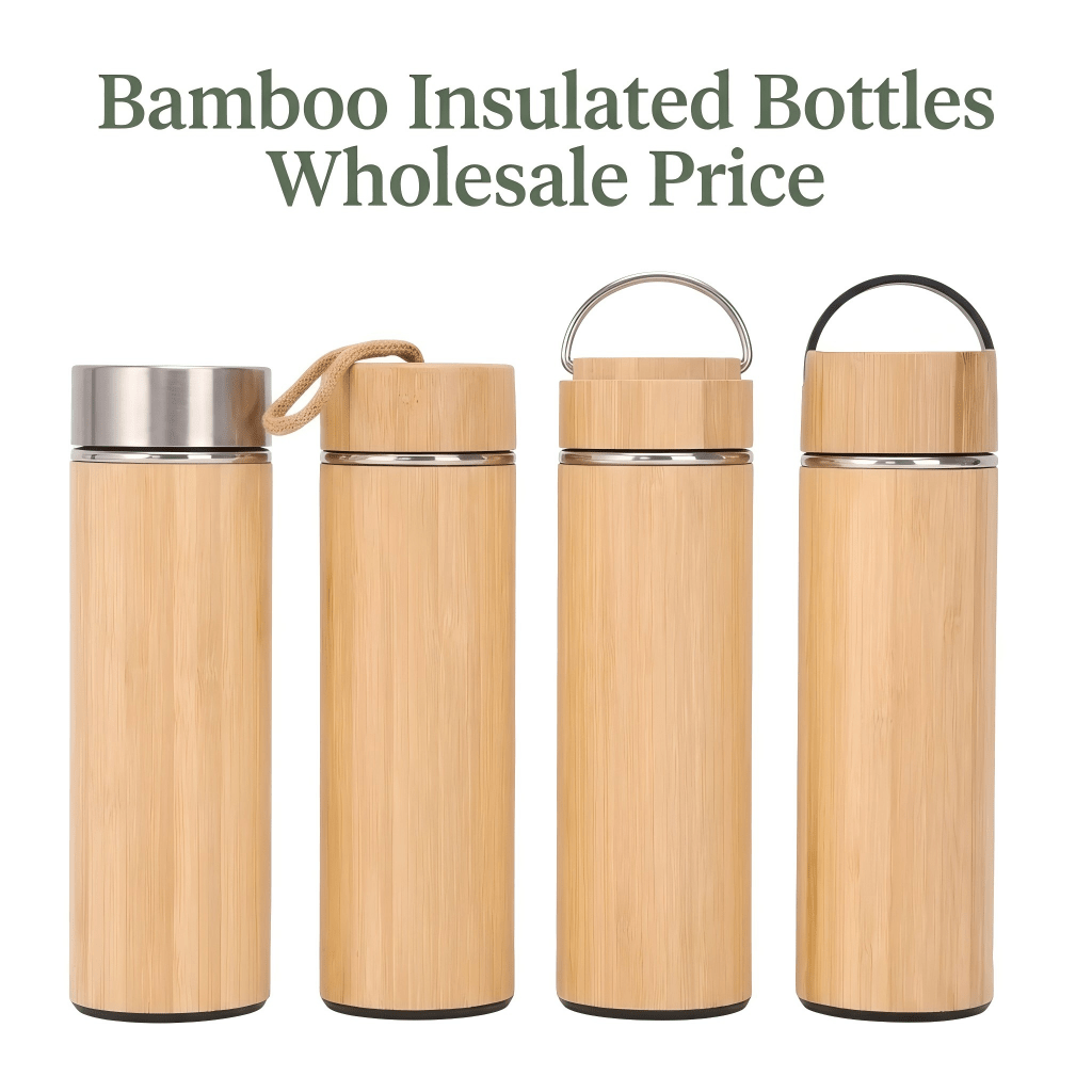 Bamboo Insulated Bottles Wholesale Price - Kunknot