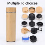 Bamboo Insulated Water Bottle Wholesale for Brands - Kunknot