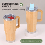 Bamboo Insulated Water Bottle Wholesale for Brands - Kunknot