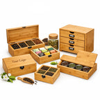 Bamboo Tea Boxes Wholesale