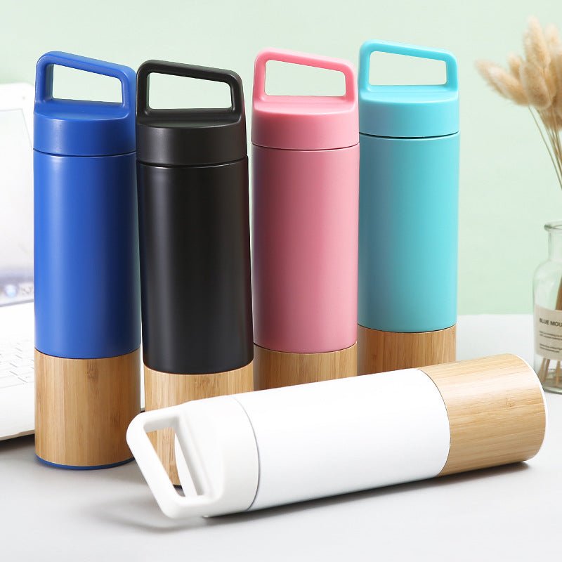 Custom Colors Sustainable Bamboo Water Bottle - Kunknot