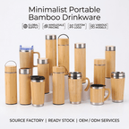 Private Label Bamboo Water Bottle - Kunknot