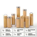 Private Label Bamboo Water Bottle - Kunknot