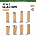 Private Label Bamboo Water Bottle - Kunknot