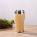 Wholesale Bamboo Thermos Bottles & Coffee Mugs with Custom Logo - Kunknot
