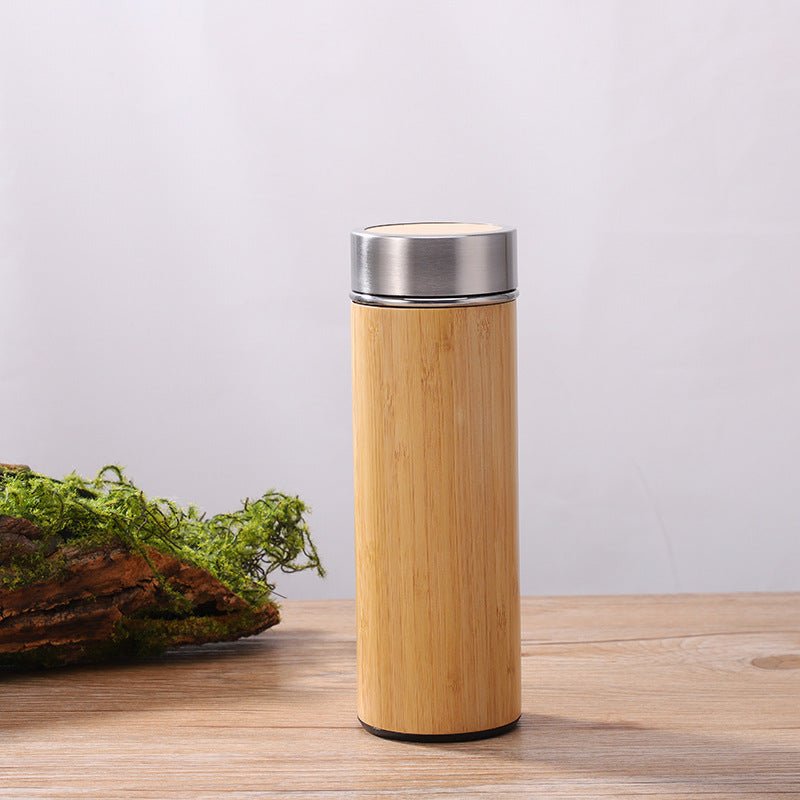Wholesale Bamboo Thermos Bottles & Coffee Mugs with Custom Logo - Kunknot